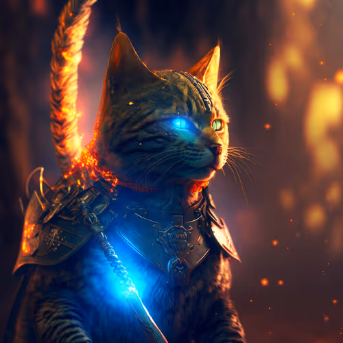 Amy's AI Art (Warrior Kitties)