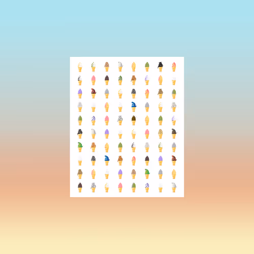 Super Ice Cream Party - Checks Edition