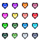 Pixel Hearts V1