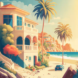 Right by The Ocean
