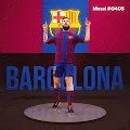 3D Football Player Lionel Messi