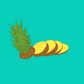 Lazy pineapple