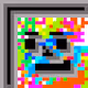 Funny Face Pixel Art