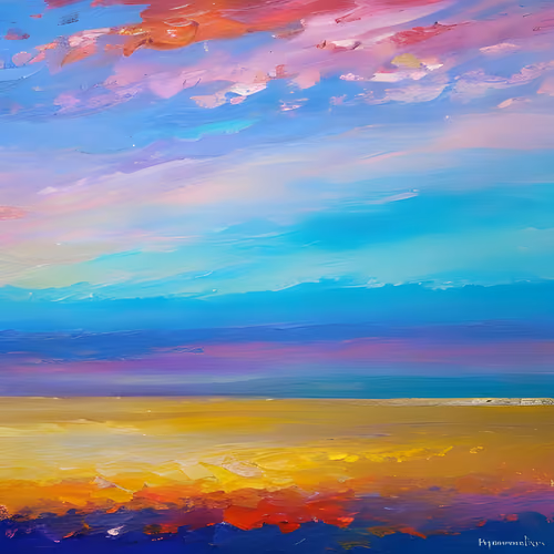 Resonance of Colors - An Artistic Tapestry