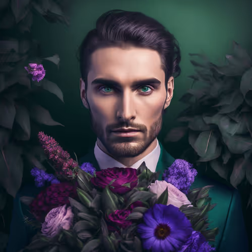 Handsome guys (AI version)