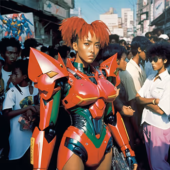 Mecha Futures by Felt Zine