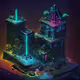 Neon Temple