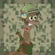 Giraffe with a Scarf - Troopers