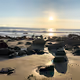 Sand, Boats and Ocean - old