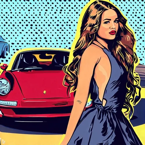 Glorious Girls with Famed Cars