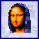The Punka Lisa Blue Collection (Mondrian - Plastic Reality)