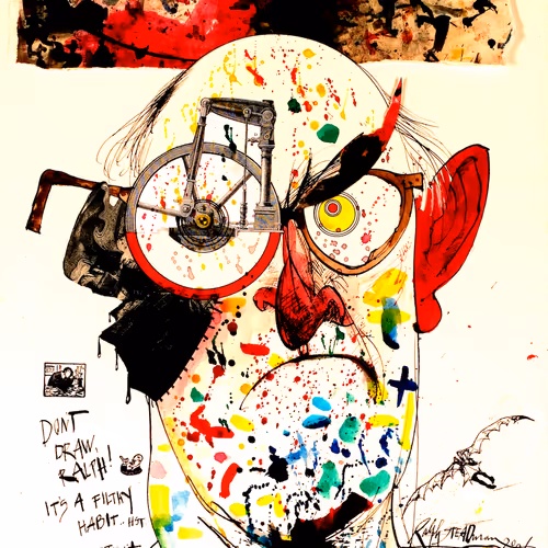 Into the Ether by Ralph Steadman