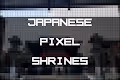 Japanese Pixel Mosaic Shrines