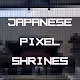 Japanese Pixel Mosaic Shrines