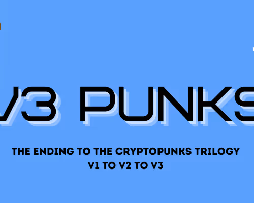 3 Cryptopunks V3 floor 0.00046