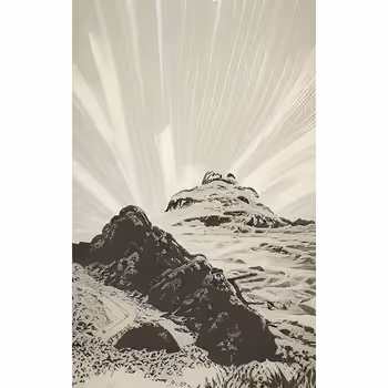 Terra incognita - AI landscape works by Attila Simon