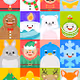 Xmasland Christmas characters design
