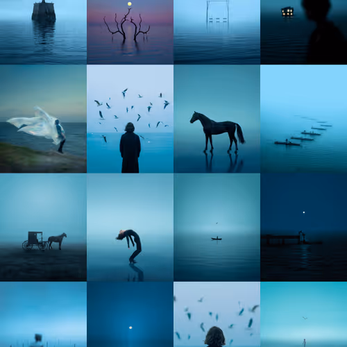 Blue Wind I - Adso Pinerua