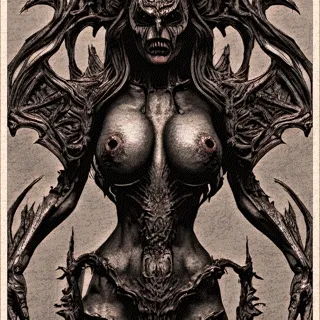 The Beast lies within Her - old