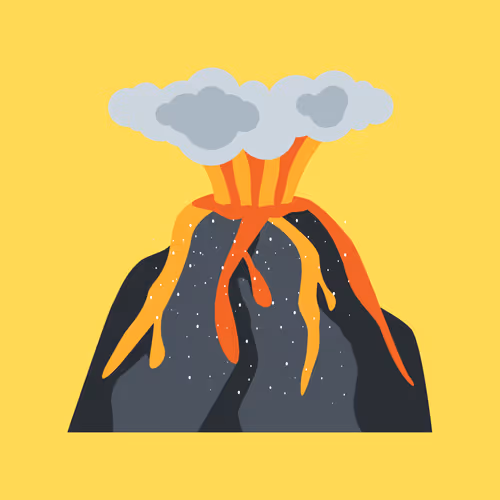 the nature of the vulcano