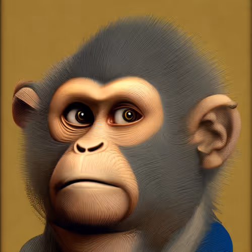 a monkey thinker