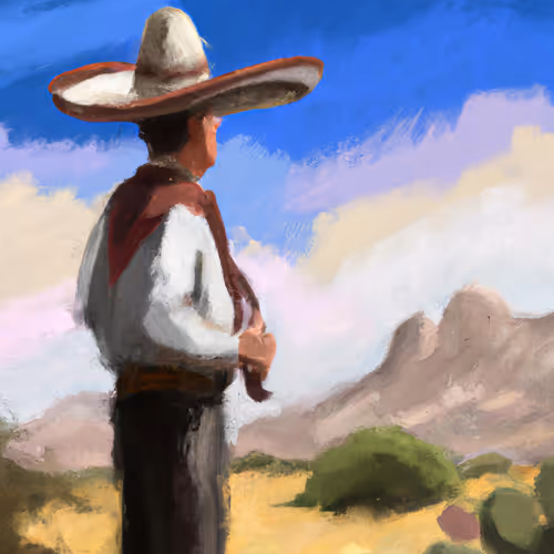 Beauty of Mexico in paint