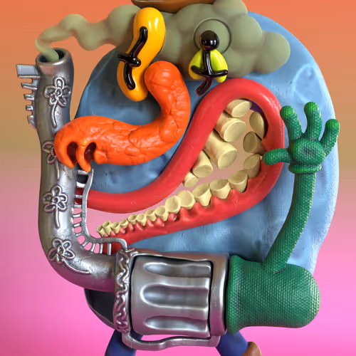 Clownboy Goes for A Walk