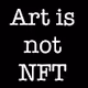 art is not NFT