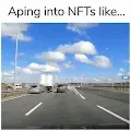 Aping into NFTs like...