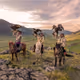 The Eagle Hunters by Roberto Pazzi