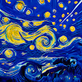 Starry Night Parties Van Gogh