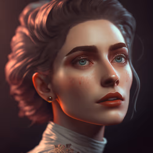 SAGED PORTRAIT