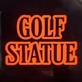 Golf Statue
