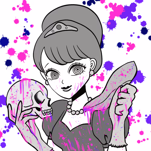 skulls and crazy girls