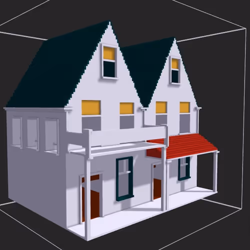 Megavox Buildings - Voxels Metaverse