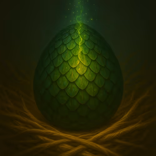The Verdant Egg: Essence of Nature