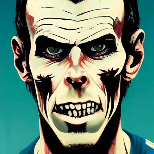 Horror Garet Bale by saiuchok