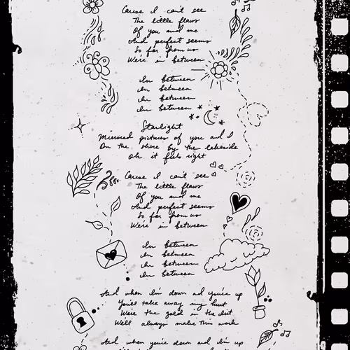 In Between Lyric Sheet by SOZI