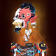 Tall Neck Tribe Skeleton
