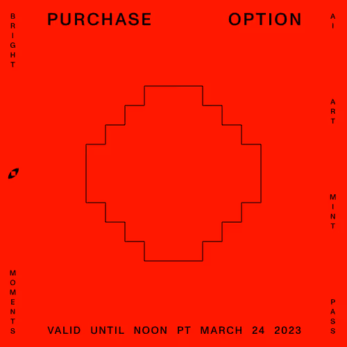 Mint Pass Tokyo AI Collection Purchase Option | Bright Moments | MPAIO