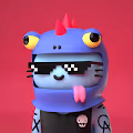 3D Cool Cats by Marcos Grijalva