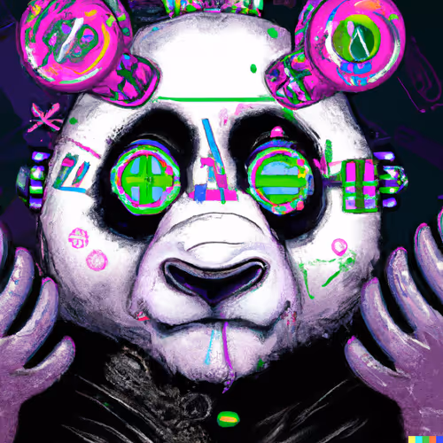CyberPanda X Dall.e - old