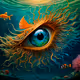 Fabulous underwater sea creatures
