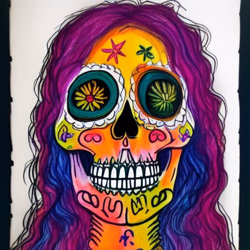 Hippie Skeletons - old