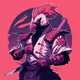 Cock Samurai Punch
