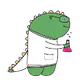 Dinosaur Butt Feet: Editions