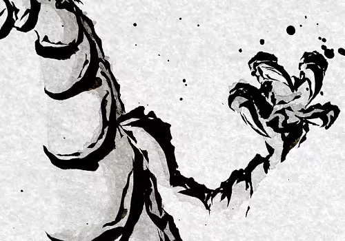 5 Ray's Calligraphy Collage Art floor 0