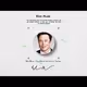 Elon Musk Signature - old
