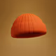 Orange Beanie