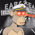 Elderly Ape Retirement Laser Eyes